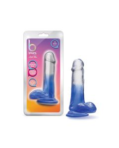 Blush B Yours 6" Stella Blue Dildo - Blue